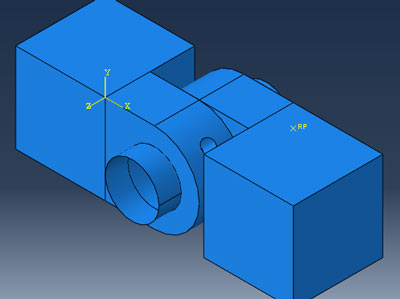 آموزش تحلیل شبیه سازی لولا تحت کشش مونتاژ شده د abaqus